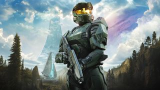 Key art for Halo: Campaign Evolved, showing Master Chief