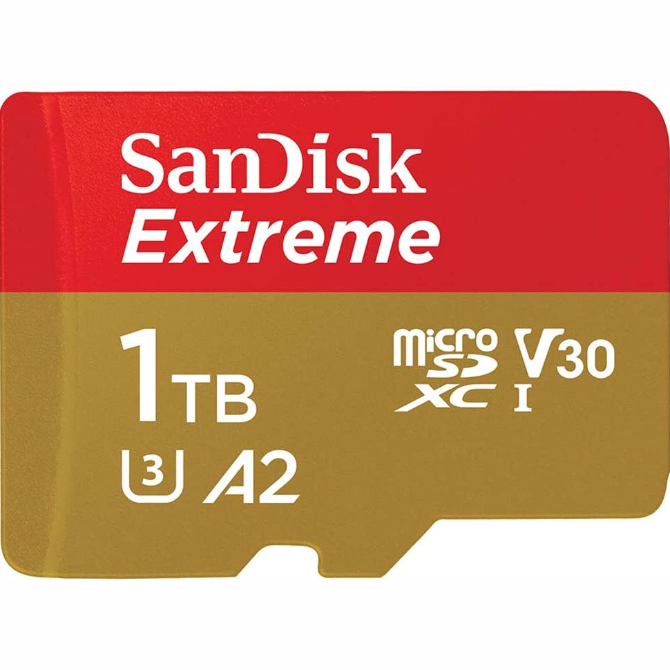 SanDisk Extreme 1TB microSD card