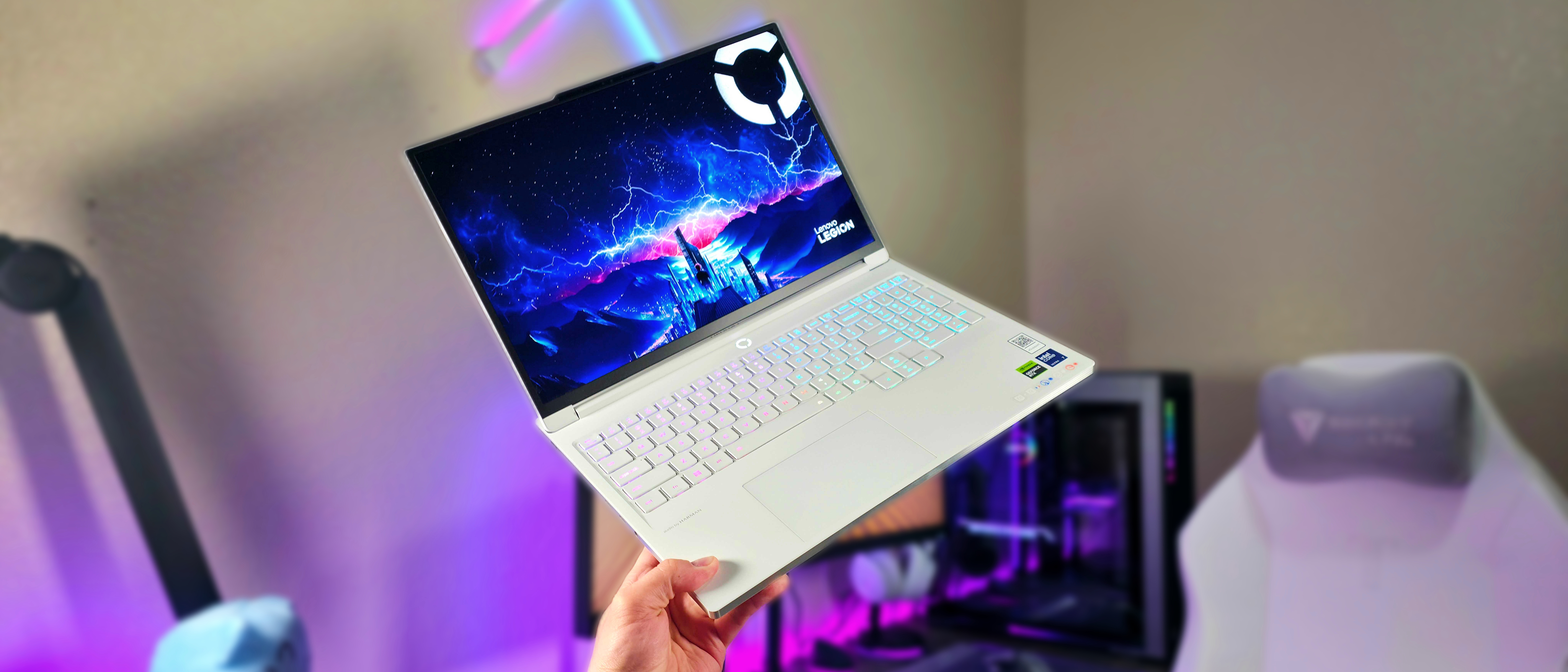 Image of the Lenovo Legion 7i 16 (Gen 10) gaming laptop.